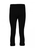 Lou Ankle Pants Women Black Zabaione
