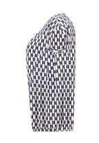 Minou Top Women White Navy Zabaione