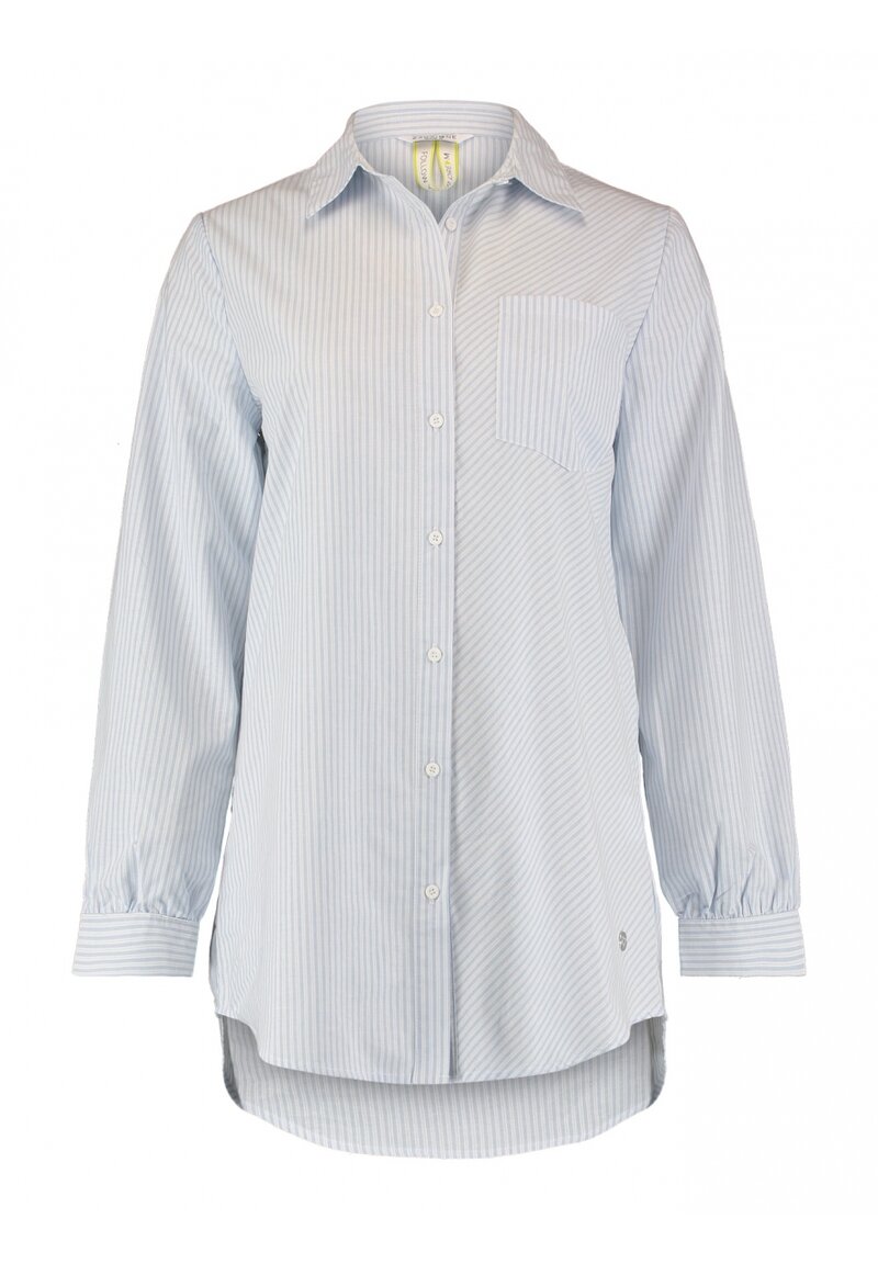 Miola Shirt Ladies Blue White Zabaione