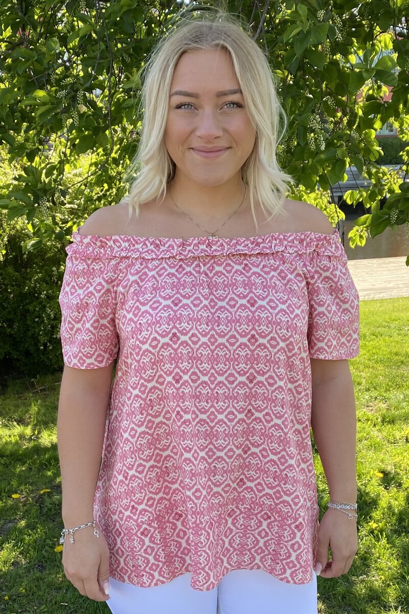 Noa Blus Dam Rosamönstrad - Zabaione