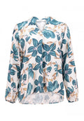 Pia Blouse Ladies Teal Zabaione