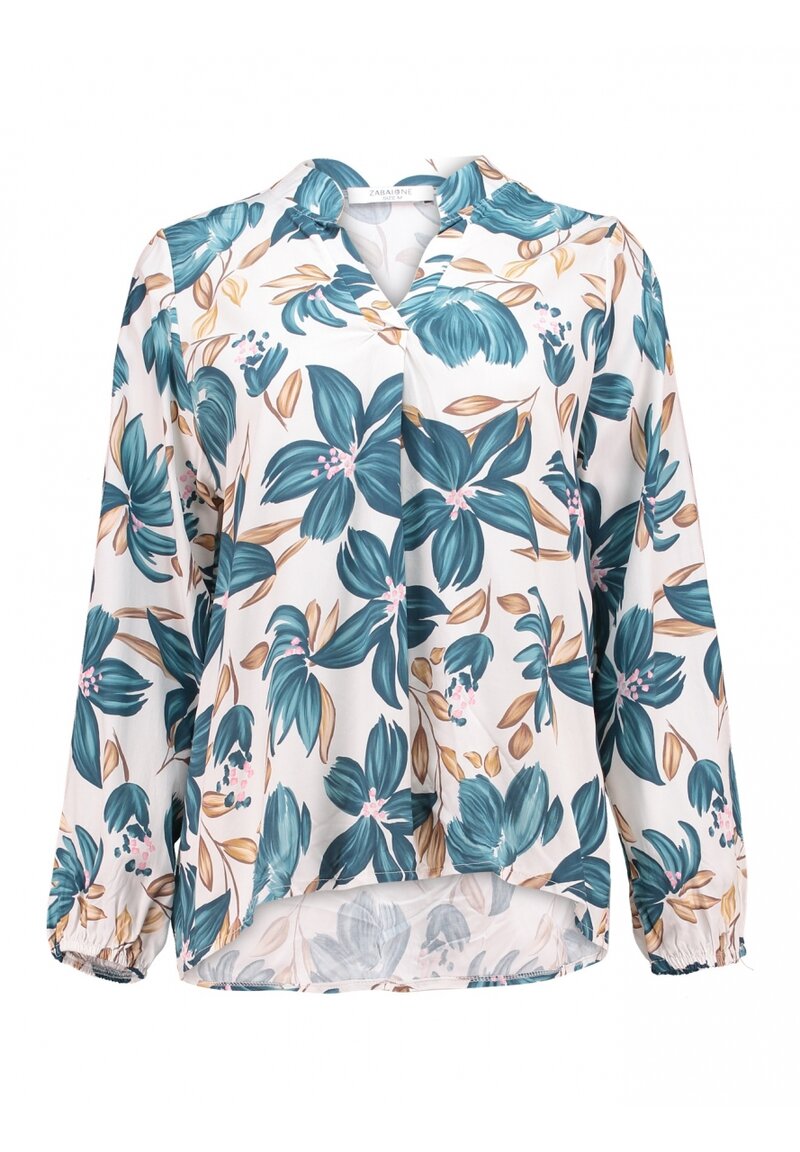 Pia Blouse Ladies Teal Zabaione