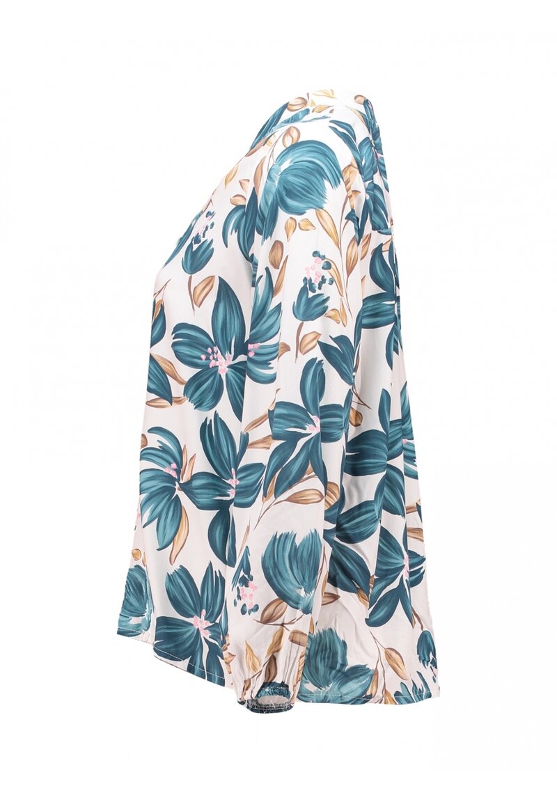 Pia Blouse Ladies Teal Zabaione