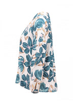 Pia Blouse Ladies Teal Zabaione