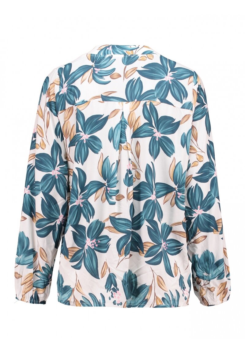 Pia Blouse Ladies Teal Zabaione