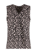 Sara Short-Sleeved Top Women Black Zabaione