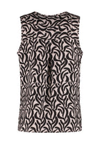 Sara Short-Sleeved Top Women Black Zabaione