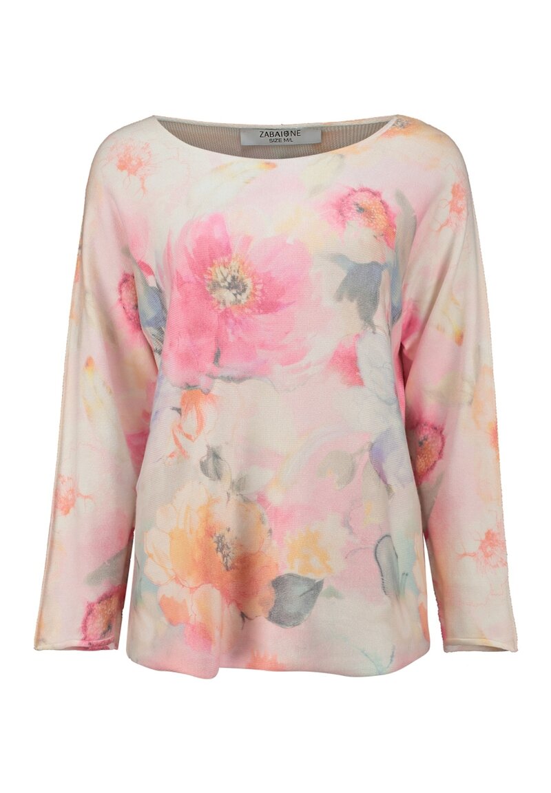 Satu Pullover Dam Flower Zabaione