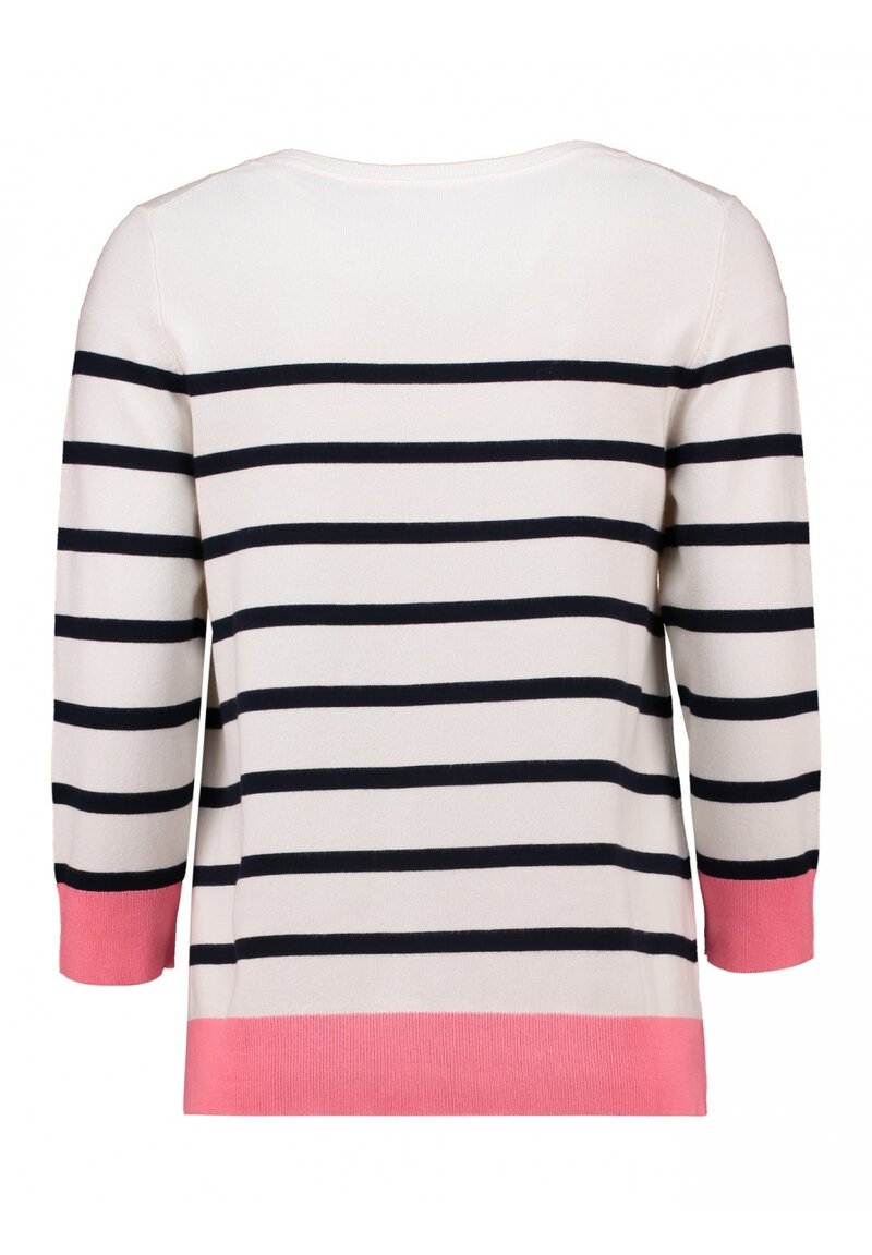 Savanna Pullover Women Navy Stripe Zabaione