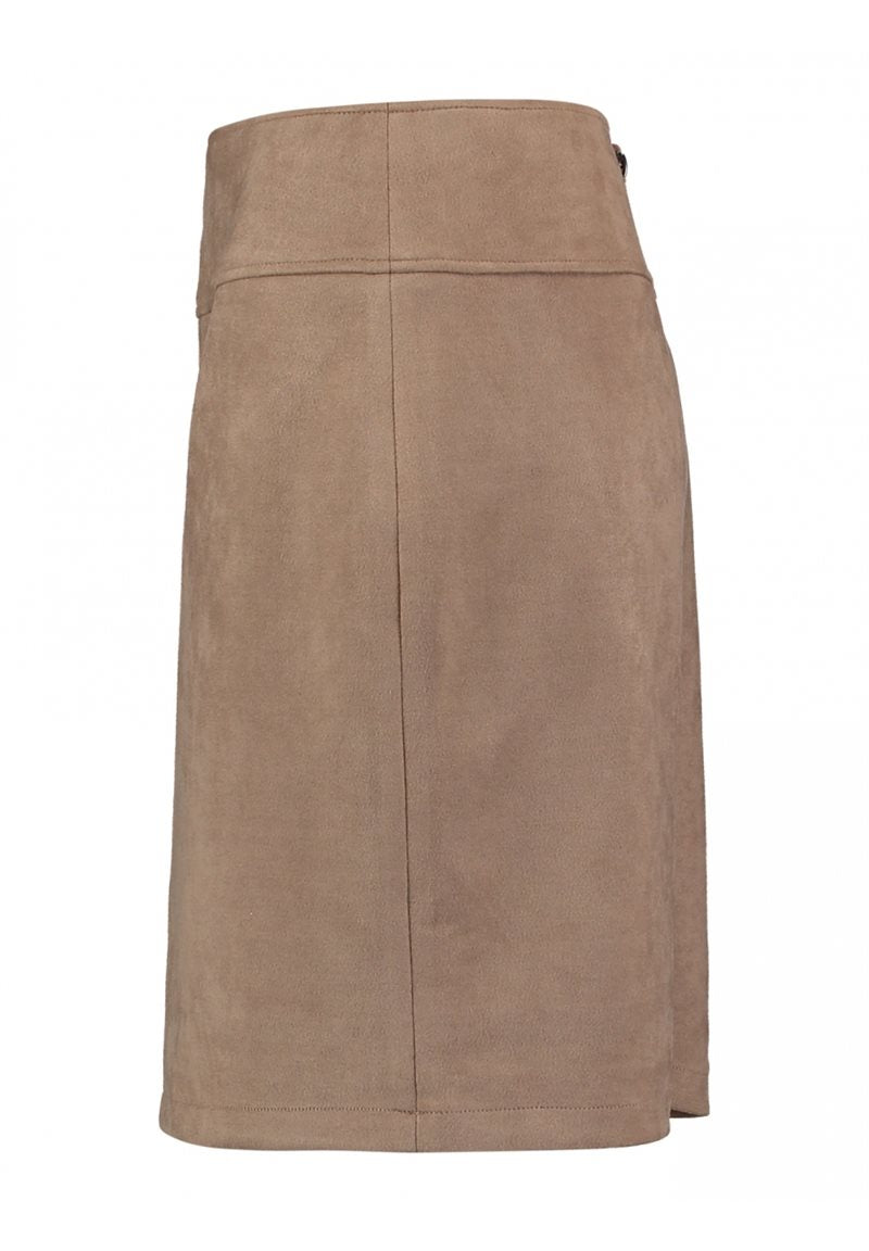 Thekla Kjol Dam Taupe Zabaione