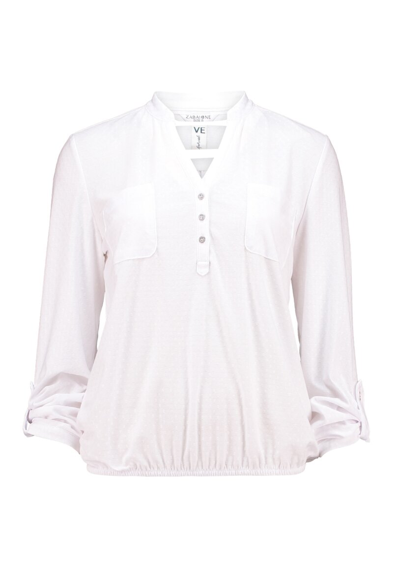 Tova Blus Dam White Zabaione