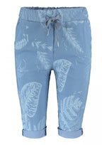 Vivi Stretch Shorts Dam Blå - Zabaione