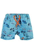 Zebbe Mini Badshorts Barn Hawaiian Ocean - Name it