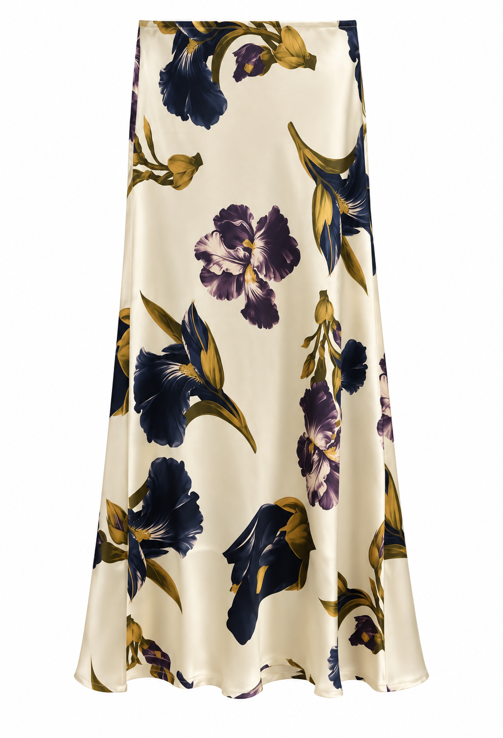 Zila Lång Kjol Dam Beige Moonbeam W Nightshade | Smilebutiken - Soyaconcept