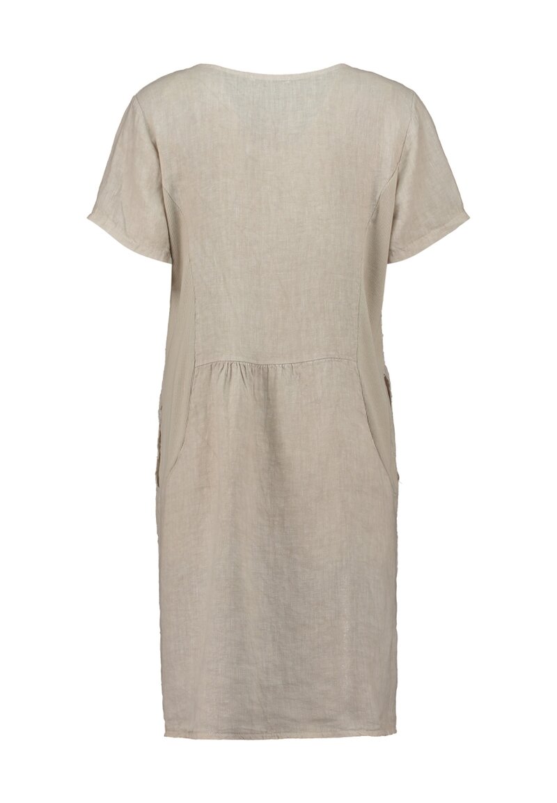 Zizzil Dress Women Beige | Smilebutiken - Zabaione