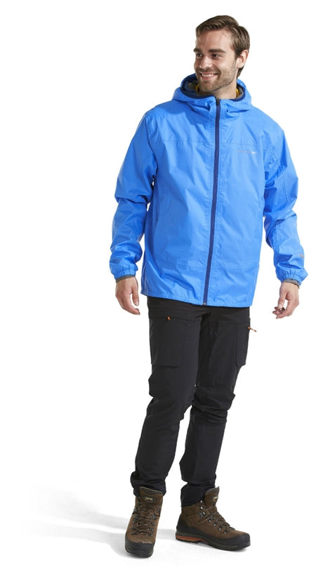 Elbe Usx Jacket Aqua Blue Shell Jacket Men Didriksons