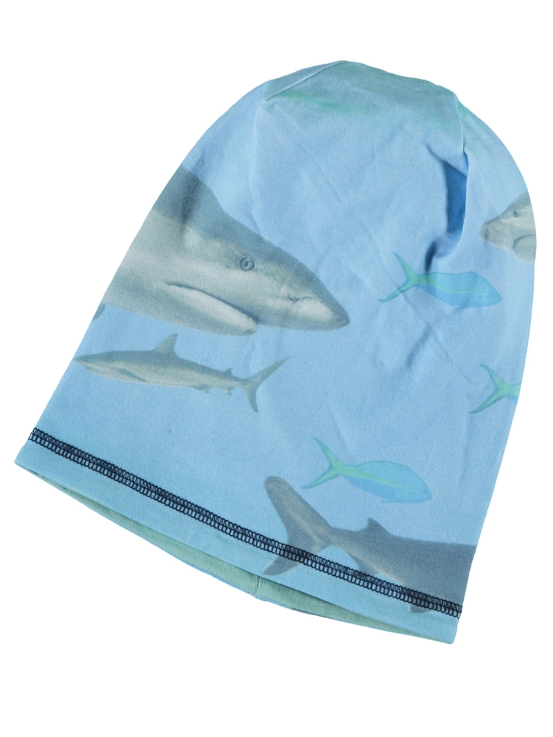 Moppy Mini Dropshape Hat Aqua Haze Cotton Hat Kids Name It