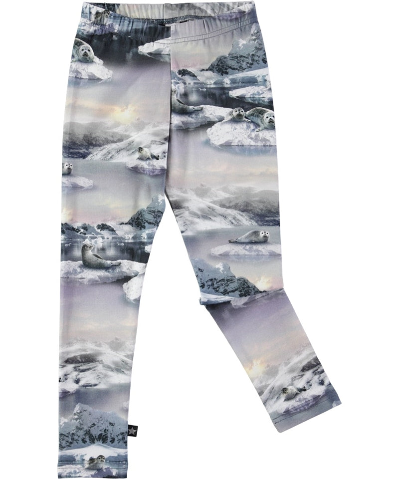 MOLO Niki Leggings Seal Grey Kids - MOLO
