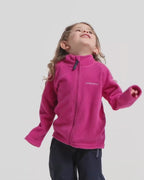 Monte Fleecejacka Barn Rosa Cactus Pink | Smilebutiken - Didriksons