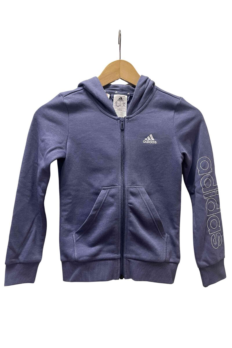 Adidas-Hoodie-med-Dragkedja-Barn---Junior-Purple-1