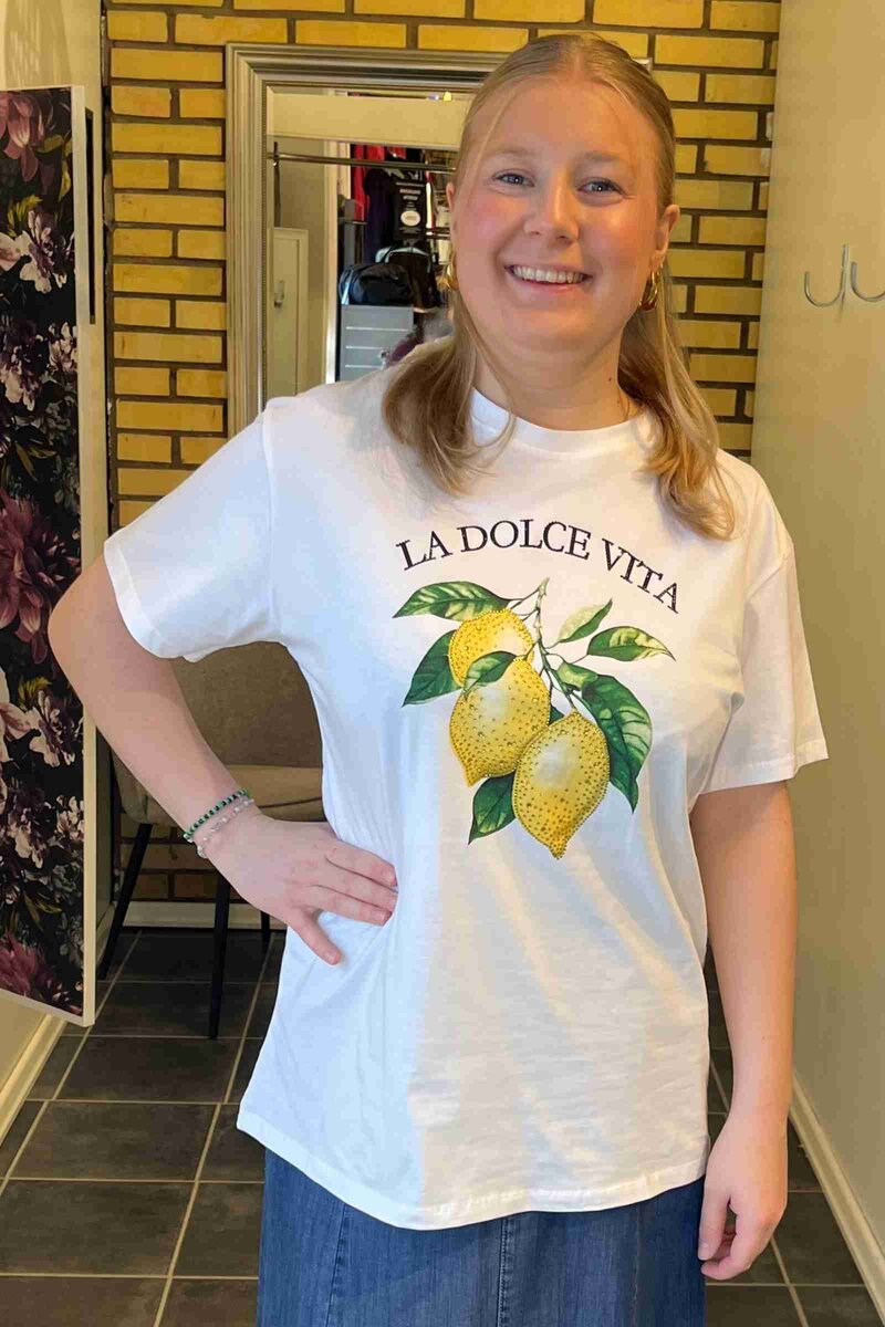 Chica-London-Skylar-T-shirt-Dam-Lemon-White-10