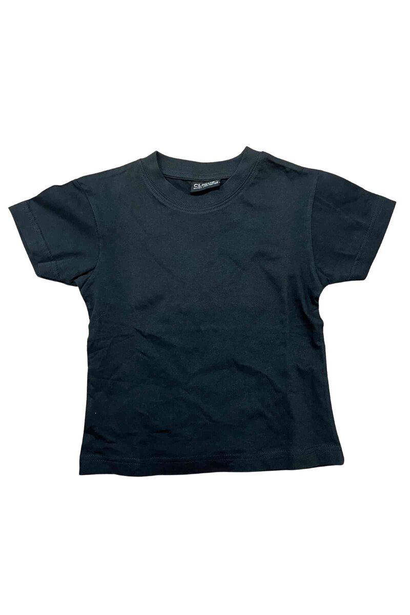 Clique-Basic-T-shirt-Barn---Junior-Black-1