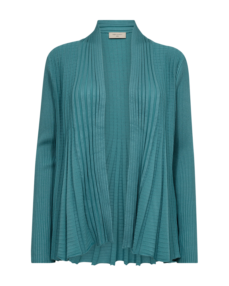 Freequent-Claudisse-Short-Cardigan-Dam-Dusty-Turquoise-1