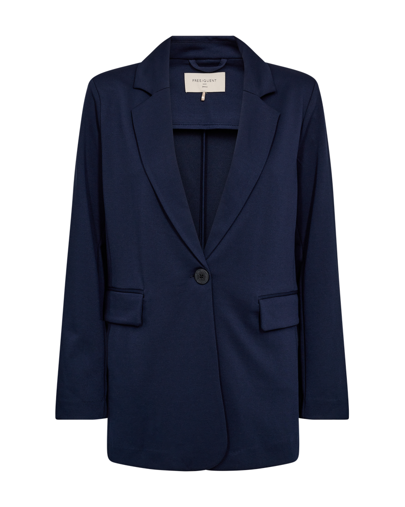 Freequent-Nanni-Fashion-Kavaj-Dam-Navy-Blazer-1