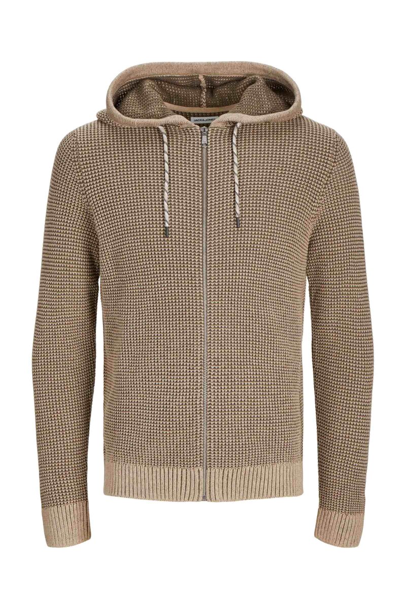 Jack---Jones-Erik-Zip-Hoodie-Herr-Crockery-Twist-W-Canteen-1