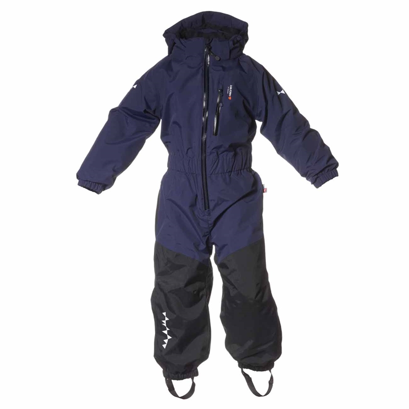 Penguin Winter Jumpsuit Navy Vinteroverall Barn Isbjörn Of Sweden