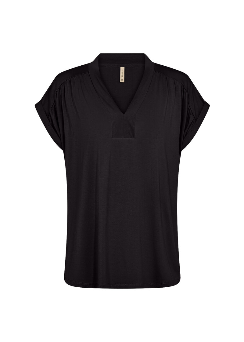 Soyaconcept-Marica-278-V-ringad-T-shirt-Dam-Black-1