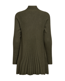 Freequent-Claudisse-Long-Cardigan-Dam-Olive-Night-Melange-3