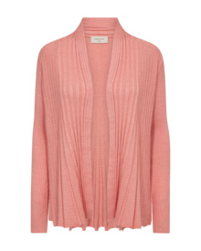 Freequent-Claudisse-Short-Cardigan-Dam-Burnt-Coral-Melange-1