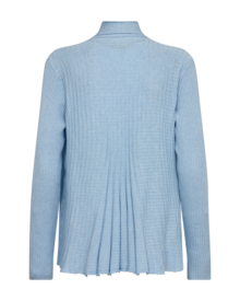 Freequent-Claudisse-Short-Cardigan-Dam-Chambray-Blue-Melange-2