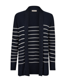 Freequent-Claudisse-Short-Cardigan-Dam-Navy-Blazer-W-Star-Off-White-3