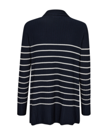 Freequent-Claudisse-Short-Cardigan-Dam-Navy-Blazer-W-Star-Off-White-4