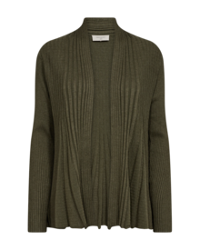 Freequent-Claudisse-Short-Cardigan-Dam-Olive-Night-Melange-1