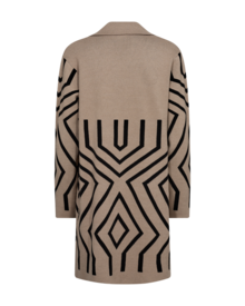 Freequent-Claura-Cardigan-Dam-Simply-Taupe-W-Black-3