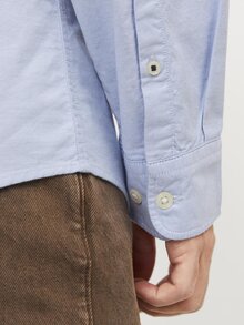 Jack---Jones-Oxford-Skjorta-Herr-Cashmere-Blue-5