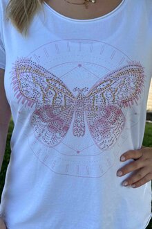 Marta-du-Chateau-Marie-T-shirt-Dam-Pink-Butterfly-11