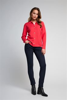 Micha Briana Cardigan Dam Spring Red