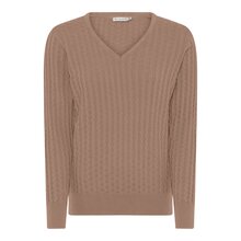 Micha-Carol-V-ringad-Pullover-Dam-Latte-1