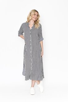 One-Summer-Sofia-Skjortklanning-1-Dam-Navy-1