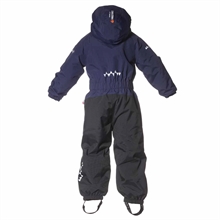 Penguin Winter Jumpsuit Navy Vinteroverall Barn Isbjörn Of Sweden Baksida