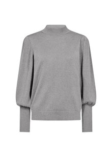 Soyaconcept-Dollie-Puffarm-Pullover-Dam-Medium-Grey-Melange-4