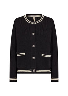 Soyaconcept Julia Cardigan Dam Black Combi